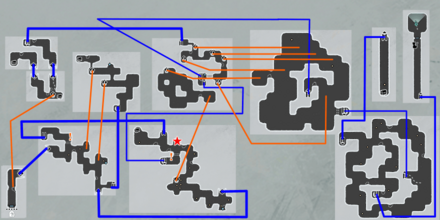 獣殺しの怨斧宝箱マップ画像