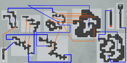 古神の火剣宝箱マップ画像