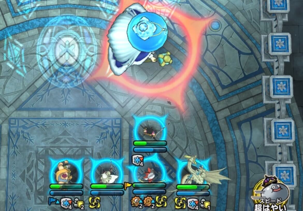 9ターン目でHP50%を切りつつ竜ダイ以外を守る