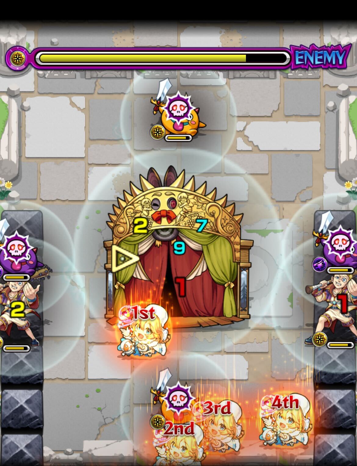 カーティット ステージ