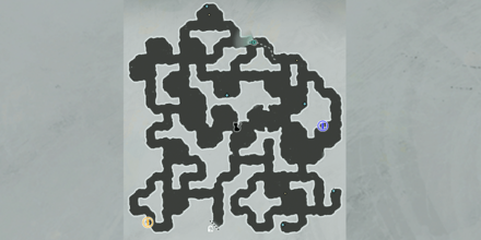 常氷樹林の宝箱マップ