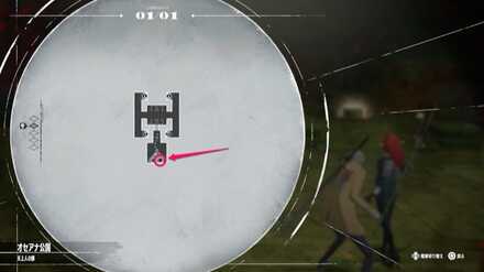 羅刹女の仙扇宝箱マップ画像