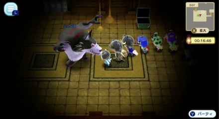 ダークベアと戦闘