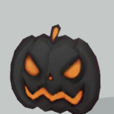 くろかぼちゃマスク画像