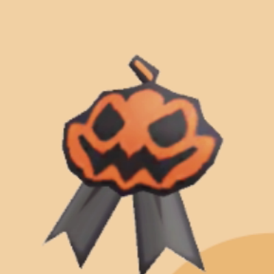 ハロウィンのリボン画像