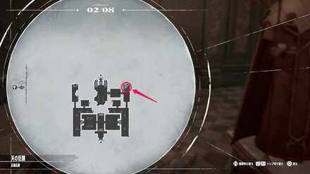 立志伝中の算盤宝箱マップ画像