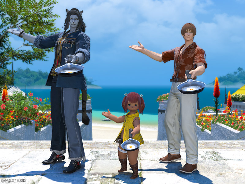 目玉焼きを作るの画像