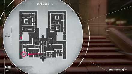 ギャンブラーナイフ宝箱マップ画像