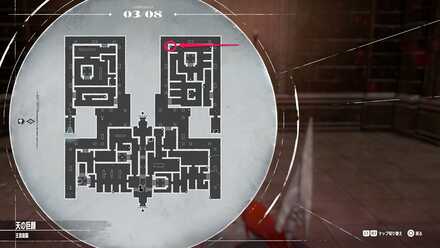 聖者の手甲マップ画像