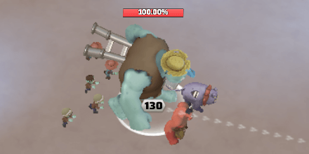 基地を狙ってくる終末の流浪者を撃退する