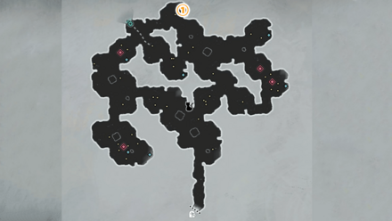 見捨てられた道の宝箱マップ