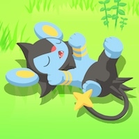 ルクシオの星3寝顔画像