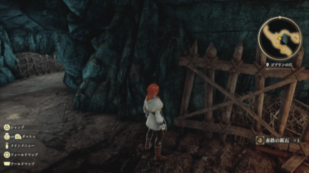 ゴブリンの穴の場所の見た目