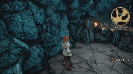 ゴブリンの穴の場所の見た目