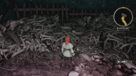 ゴブリンの穴の場所の見た目