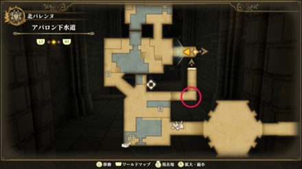 アバロン下水道のマップ