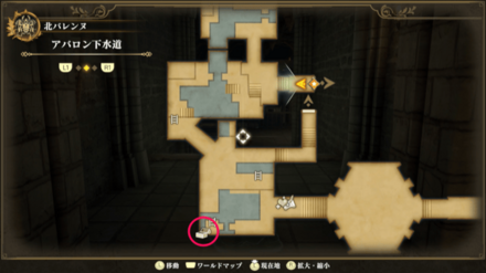 アバロン下水道のマップ