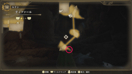 ティファールのマップ