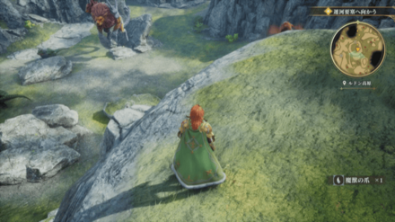 ルドン高原の場所の見た目