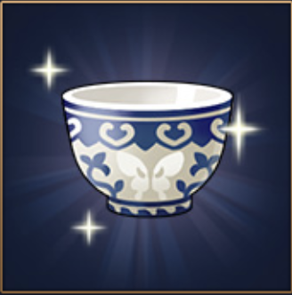 非名から贈られた茶杯