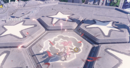 真ん中のメェを黒にする