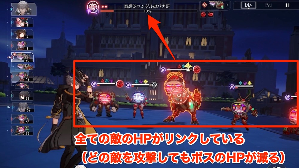 「奇想ジャングルのバナ研」の仕様説明