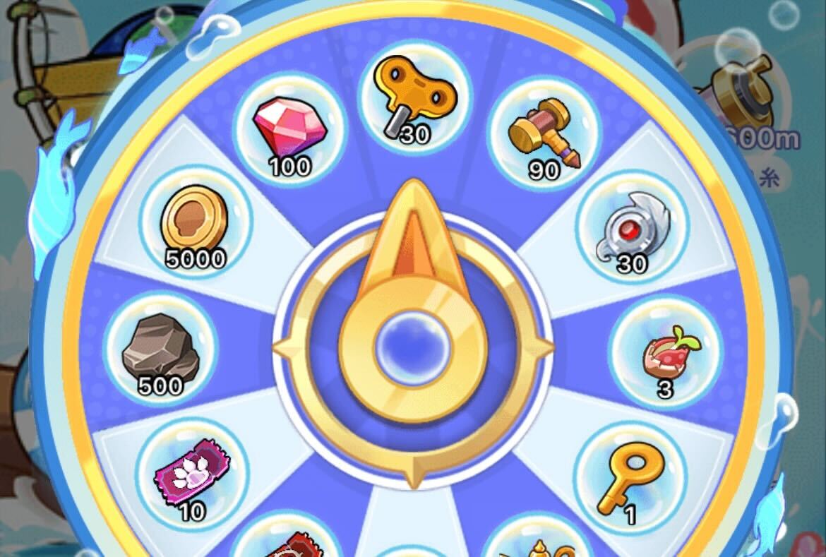 魚快時間で有用アイテムを入手できる