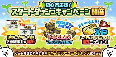 スタートダッシュキャンペーン バナー