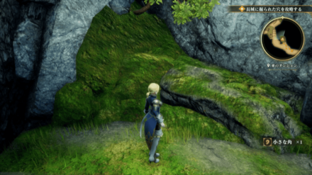 東のダンジョンの場所の見た目