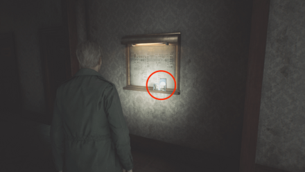 掲示板から地図を入手