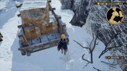 ムーの越冬地の場所の見た目