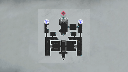 天の巨顔正面広間