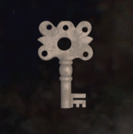 錆びついた鍵の画像