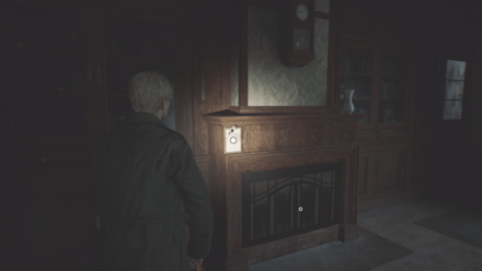 暖炉から鍵を入手