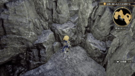 南のダンジョンの場所の見た目