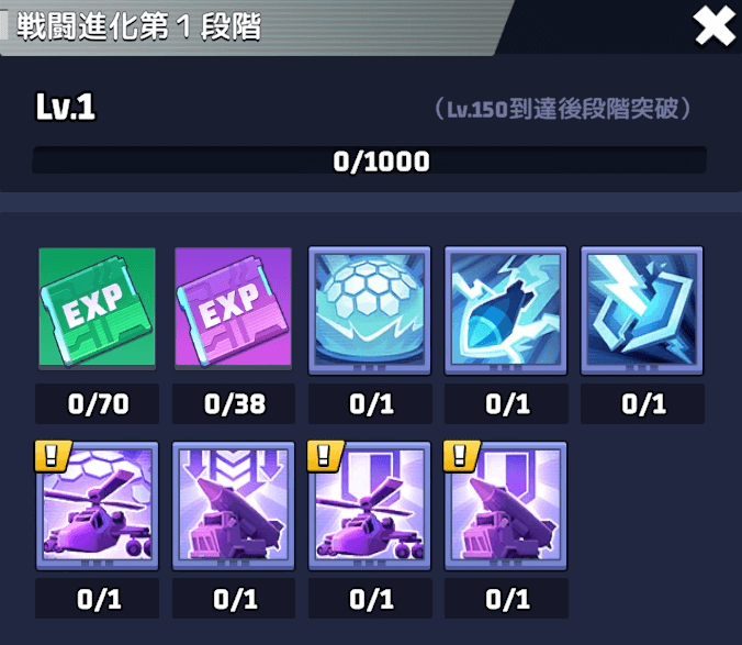 ドローンExpカードや不要なスキルチップを消費する