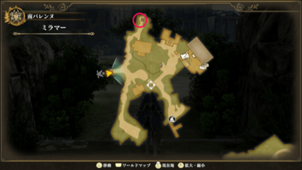 ミラマーのマップ