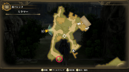 ミラマーのマップ