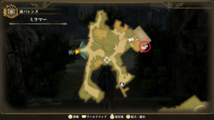 ミラマーのマップ