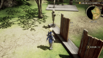 長城東門の場所の見た目