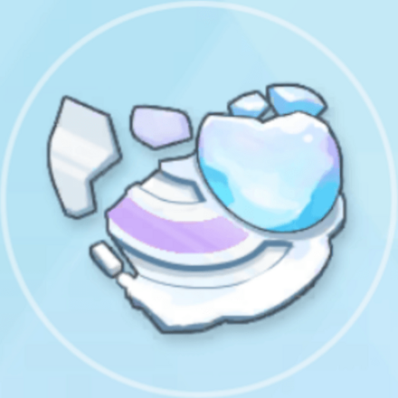 壊れた円盤型ペンダント画像