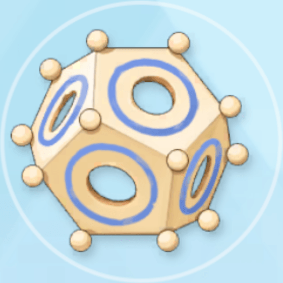 完全な中空十二面体画像