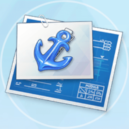 アンカーヘアピンの設計図画像