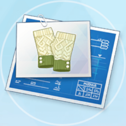 パールヤーングローブの設計図画像