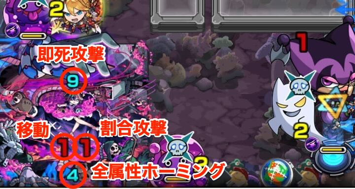 ペディオ攻撃パターン