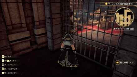 サイフリートの砦・内部の場所の見た目