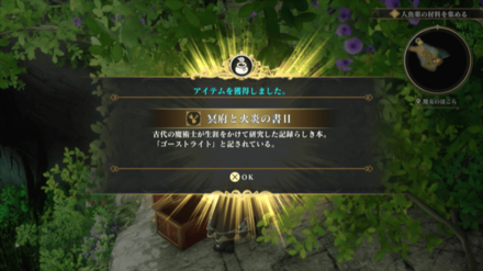 魔女のほこらの場所の見た目