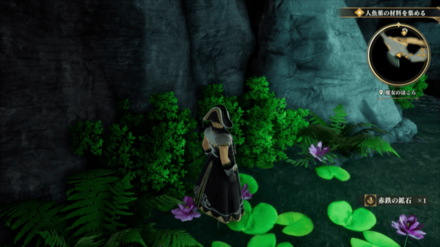 魔女のほこらの場所の見た目