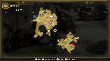 ミラマーのマップ