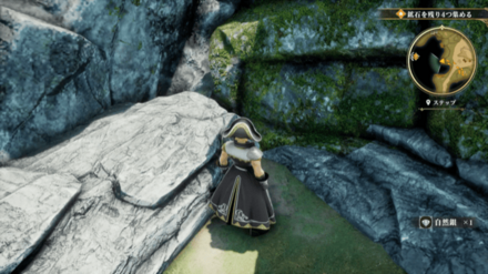 ステップの場所の見た目